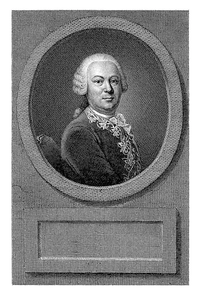 Portrait Onno Zwier Van Haren Philippus Velijn 1797 1836 Portrait — Stock Photo, Image