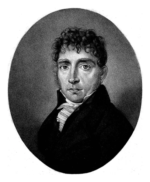 Portrait Beeler Frederik Christiaan Bierweiler Harmanus Langerveld 1793 1833 Portrait — Stock Photo, Image
