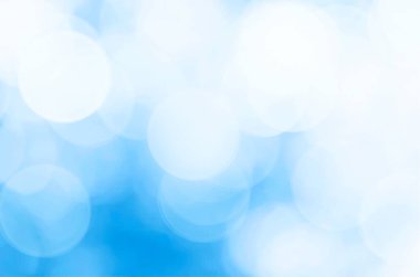 Mavi bokeh arka plan bulanıklık