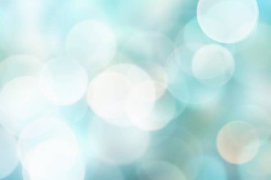  Mavi soyut bokeh arkaplan bulanıklığı