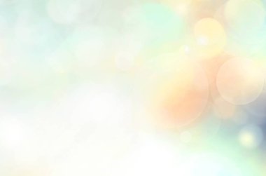 bokeh ile mavi arka plan