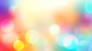 Kabarcıklar gökkuşağı renkli arka planı. Paskalya duvar kağıdı. 