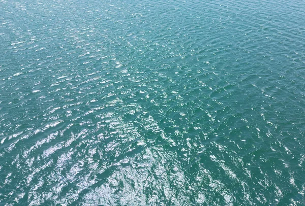 Вид Воздуха Синий Морской Фон Солнечные Отражения Вид Воздуха Летающий — стоковое фото
