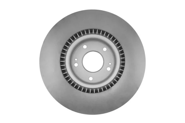 Car Brake Disc Isolated White Background Auto Spare Parts Perforated Royalty Free Stock Photos