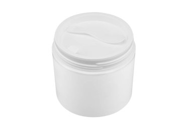 Kozmetik tüp krem veya jel beyaz arka planda izole edilmiş..