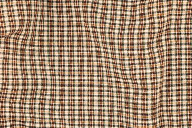 Ekose kumaş. Kumaş arka plan. Kumaş dokusu arkaplanı.