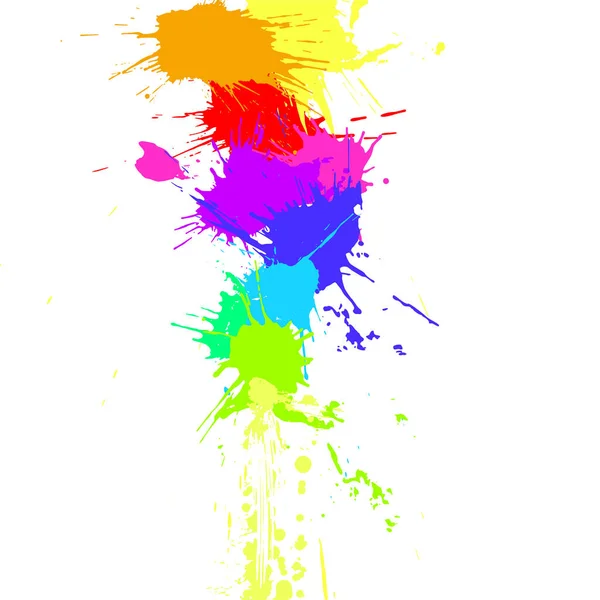 五颜六色的抽象怨恨飞溅 矢量Eps10 彩色抽象墙纸 生动的背景系列 明亮的彩虹色带复制空间的无梯度向量 高质量跟踪 免版税图库矢量图片
