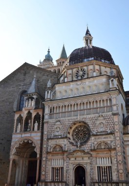Citta Alta, Bergamo, İtalya Santa Maria Maggiore Bazilikası
