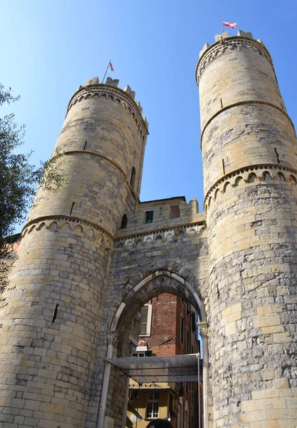 Gates Genova City Italië — Stockfoto