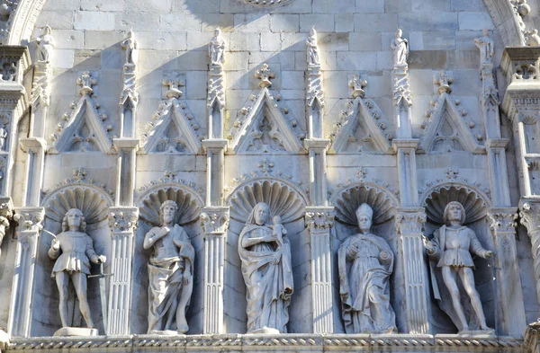 Details Cathedral Como Como Italy — Stock Photo, Image