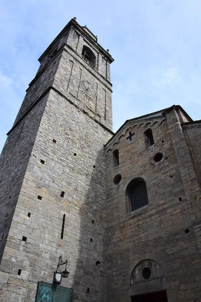 Basilica San Giacomo Bellagio Italien — Stockfoto