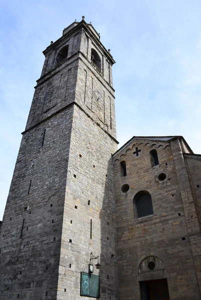 Basílica San Giacomo Bellagio Italia — Foto de Stock