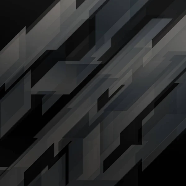 Dark Black Contemporary Abstract Technology Background Stripes —  Fotos de Stock