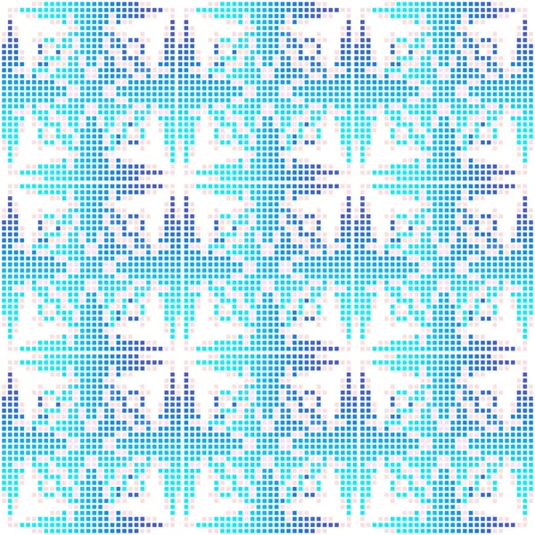 Pixel dot ornament seamless abstract background