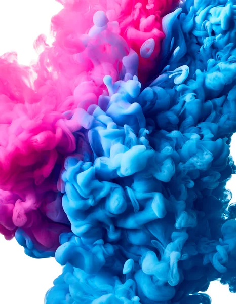 Abstrakter Hintergrund Mit Blauen Und Rosa Mischfarben — Stockfoto