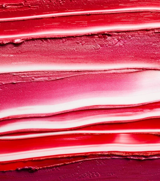 Červená Rtěnka Rozmazané Textury Pozadí — Stock fotografie