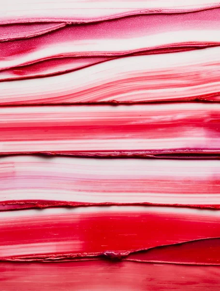 Rode Lippenstift Bevlekte Textuur Achtergrond — Stockfoto