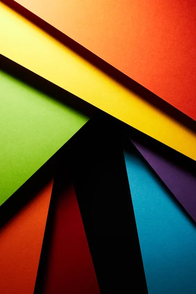 Texture Abstraite Spectre Coloré Rayures Diagonales Fond Papier — Photo