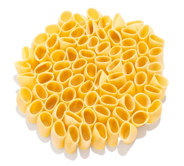 Italiaanse Pasta Geïsoleerd Witte Achtergrond — Stockfoto