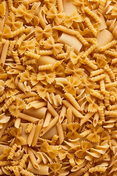 Latar Belakang Tekstur Makanan Pasta Masakan Italia — Stok Foto