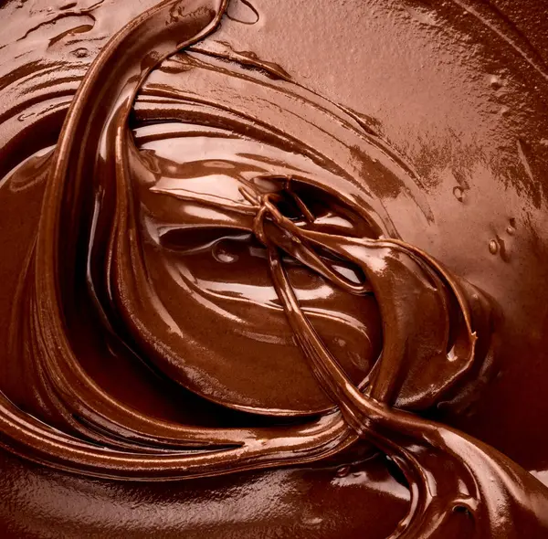초콜릿 소용돌이 텍스처 — 스톡 사진