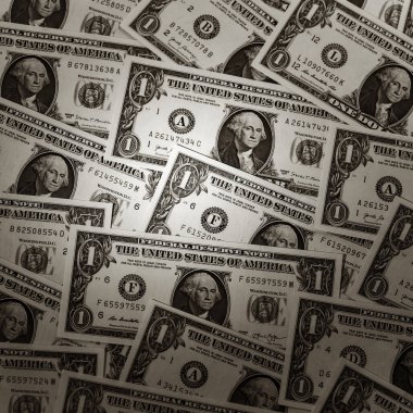 Bir Amerikan doları klasik doku arka planı