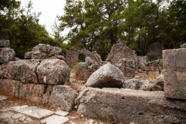 Eski Phaselis kasabası, Türkiye, Kemer bölgesi