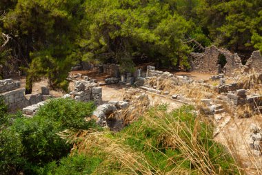 Eski Phaselis kasabası, Türkiye, Kemer bölgesi