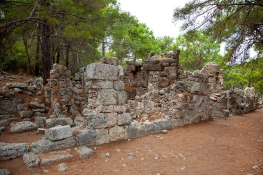Eski Phaselis kasabası, Türkiye, Kemer bölgesi