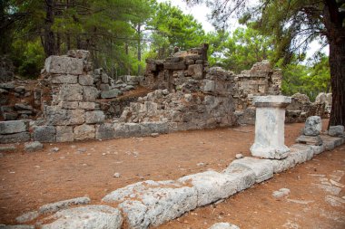 Eski Phaselis kasabası, Türkiye, Kemer bölgesi
