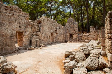 Eski Phaselis kasabası, Türkiye, Kemer bölgesi