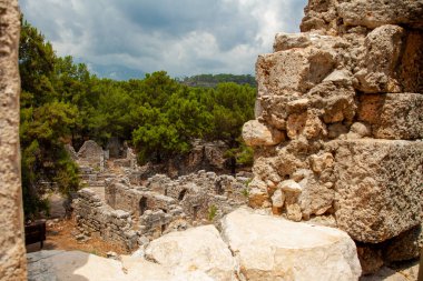 Eski Phaselis kasabası, Türkiye, Kemer bölgesi