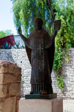 DEMRE, TURKEY 1 MAYIS 2022: Aziz Nicholas Heykeli