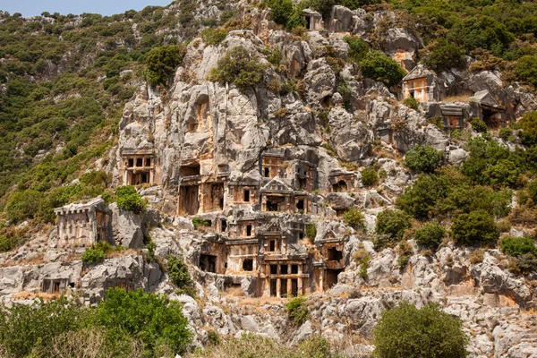 Demre Turquia Cidade Velha Anatólia Assentamentos Lícios Históricos — Fotografia de Stock