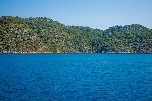 stock image Turkish Lycian Islands in the Mediterranean Sea, modern Trkiye