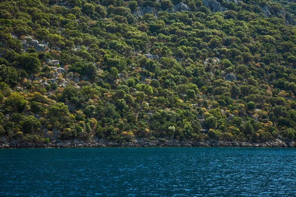 Turecké Lycijské Ostrovy Středozemním Moři Moderní Trkiye — Stock fotografie
