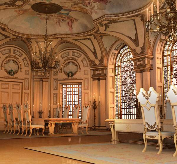 элегантная историческая бальная иллюстрация регентства