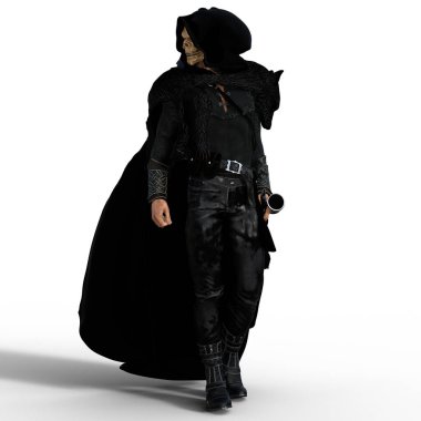 Ölüm görünmezlik içinde duruyor, omuzlarının üstünden bakıyor.