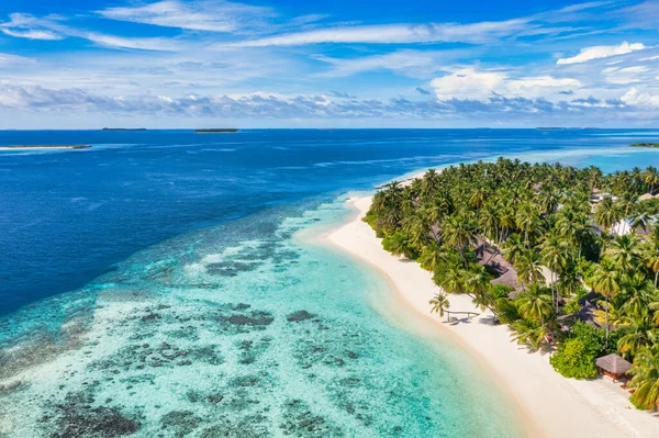 Luftaufnahme Der Schönen Tropischen Insel — Stockfoto