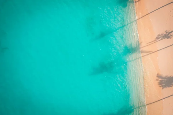 Beautiful Sandy Beach Turquoise Sea — Stock Photo, Image