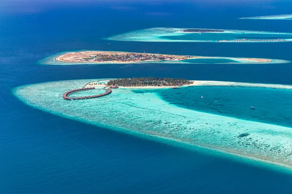 Vista Aérea Las Islas Mar Azul —  Fotos de Stock