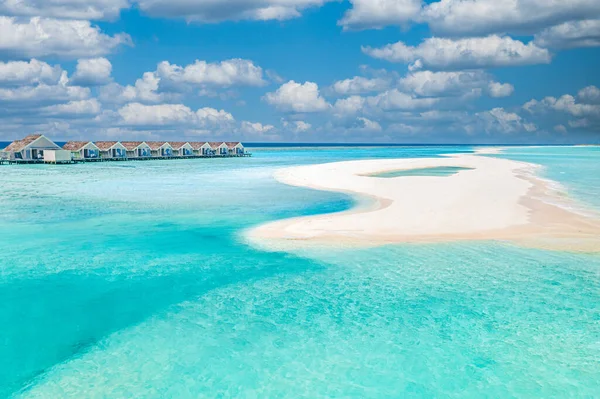 Tropical Scenery Daytime Turquoise Seaside Transparent Water — Fotografia de Stock