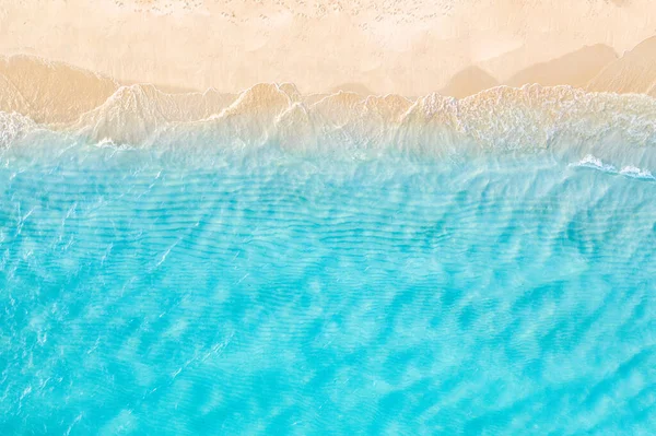 Вид Песчаный Пляж — стоковое фото