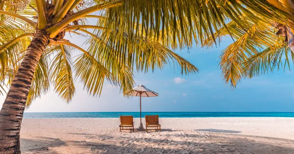 Wunderschöne Tropische Insel Mit Meer Und Strand — Stockfoto