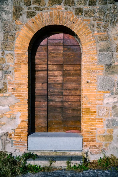 Italian Door Town Orvieto Umbria Italy — Stock Photo, Image