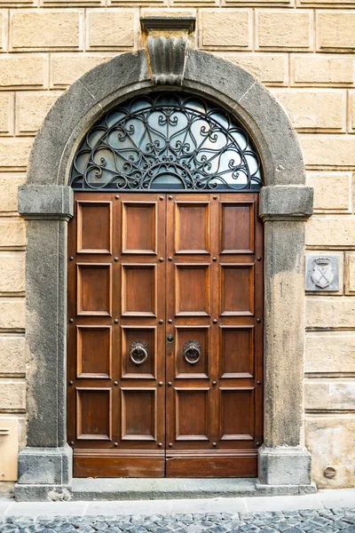 Porta Italiana Nel Comune Orvieto Umbria Italia — Foto Stock