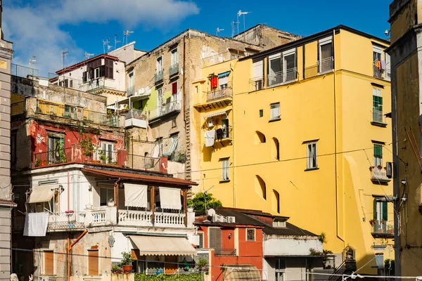 Edificios Distrito Montesanto Arquitectura Nápoles Italia — Foto de Stock