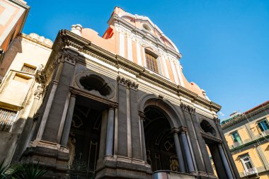 Church of San Giuseppe dei Ruffi in the historical center of Naples in Italy