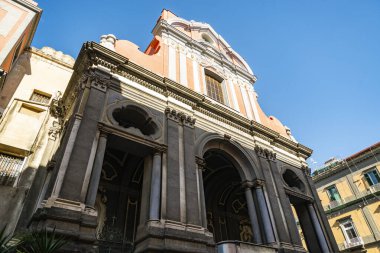 Church of San Giuseppe dei Ruffi in the historical center of Naples in Italy