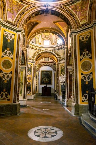 Nápoles Italia Mayo 2023 Interiores Pinturas Detalles Iglesia San Paolo —  Fotos de Stock